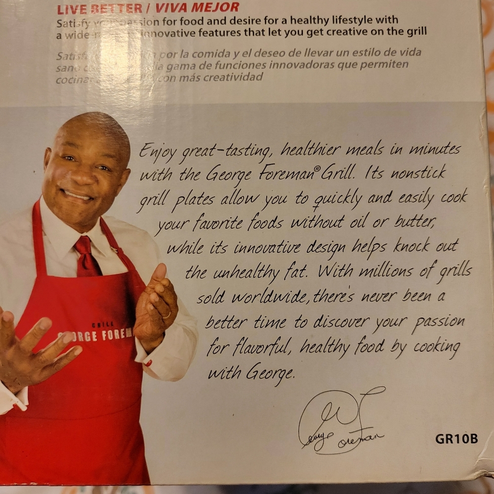 George Foreman Champ grill - Picture 7 of 9